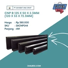 Besi Kanal CNP B 125 X 50 X 2.3MM (120 X 33 X 72.3MM) 1