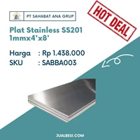 Plat Stainless SS201 1mm x4'x8'