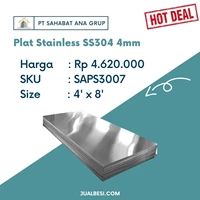 Plat Stainless SS304 4mm x 4' x 8'