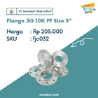 Flange Connector JIS 10K FF Size 5" 1