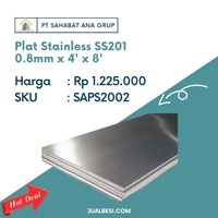 Plat Stainless SS201 0.8mm x 4' x 8'