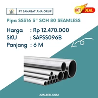 Pipa Stainless SS316 3
