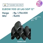 Elbow Carbon Steel 90D LR LAS SGP 12" 1