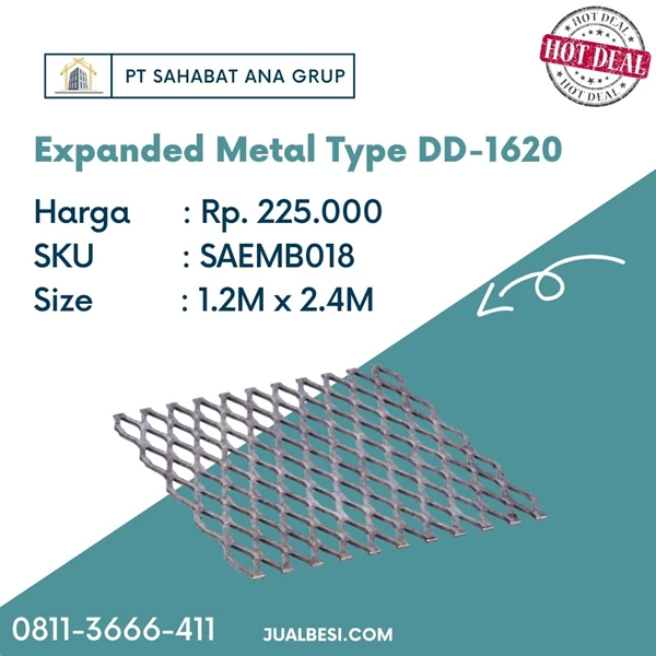 Expanded Mesh Type DD - 1620
