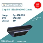 Cnp SII 125x50x20x 3.2 mm 1