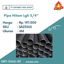 Pipa Hitam Lgh 3/4 