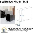 Besi Hollow Hitam 15x35x1.2 mm 1