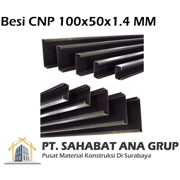 Besi CNP 100x50x1.4 MM