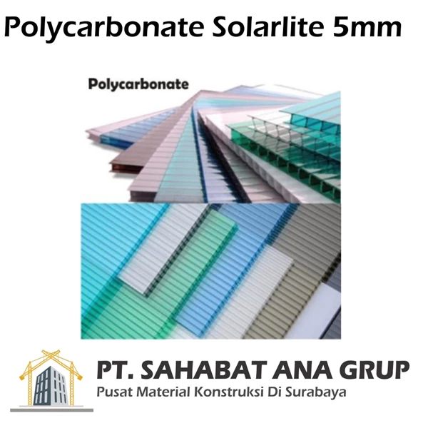 Polycarbonate Solarlite 5mm