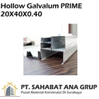 Besi Hollow Galvalum PRIME 20x40x0.40 1