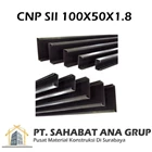 CNP SII Channel Iron 100X50X1.8 1