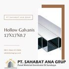 Hollow Galvanis 17X17X0.7 1