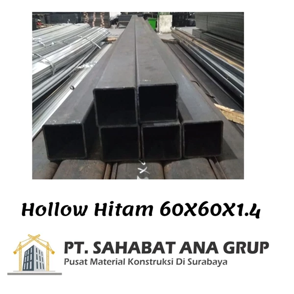 Hollow Hitam 60X60X1.4