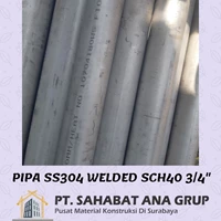PIPA Stainless 304 WELDED SCH40 3/4