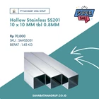 Hollow Stainless SS201 10 x 10 MM tbl 0.8MM 1