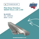 Plat Strip Stainless SS304 3mm x 25 x 6M 1