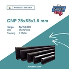 CNP Channel Iron 75x35x1.8 mm 6 Meters 1
